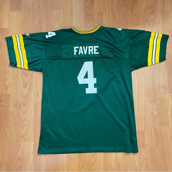 Vintage Logo Athletic Men’s Brett Favre Green Bay Packers Jersey Size XL - Picture 1 of 6